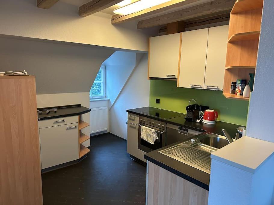 Panorama Penthouse In Wunderschoener Villa Kassel Eksteriør bilde